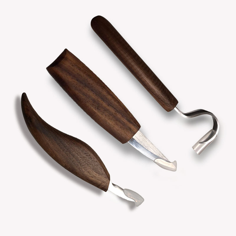 5pcs Wood Carving Knife Chisel Woodworking Whittling Cutter Chip Craft Hand Tool