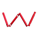 IPRee 6Pcs/set Aluminum Alloy Outdoor Camping Tent Wind Rope Stick Stopper Buckle Cord Accessories