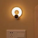 USB Rechargeable Magnet Induction PIR Motion Sensor Aromatherapy Night Light for Bedroom Cabinet