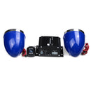 12V Motorcycle Audio Speaker Sound System with LCD Display SD USB MP3 FM Radio