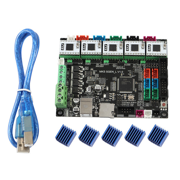 5*TB67S109 Driver + MKS SGen-L 32-Bit ARM Cortex-M3 Open Source 3D Printer Mainboard