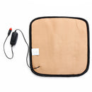 Electric Car Seat Heated Cushion Heater Pad Cover Down Feature Cotton with Switch 12V 24W