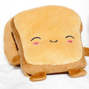 Toast USB Heating Motorcycle Gloves Hand Warmers Cute Half Wearable Fingerless