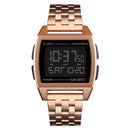 SKMEI 1368 Sport Men Watch 3ATM Waterproof Week Display LED Electronic Digital Watch
