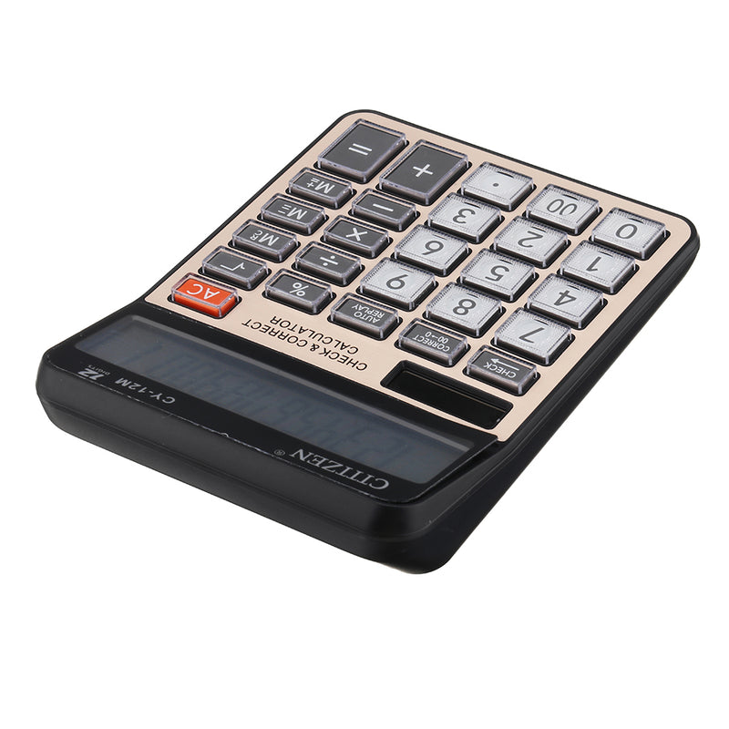 GTTTZEN CY-12M Dual Power Calculator Electronic  Calculator 12 Digits Computer Keys Computer Office