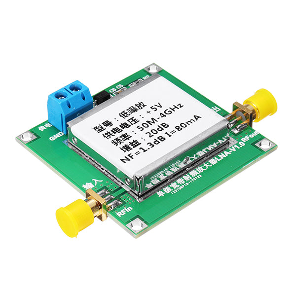 RF Low Noise Amplifier 1.3dB NF Ultra Low Noise Amplifier LNA1-4G-20DB