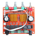 DC 12-24V 200W 3 Channel D Class 2.1 Digital Power Amplifier Board High Power Bass Speaker