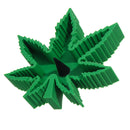 Heat Resistant Collectible Silicone Big Ashtray with Leaf Shape High Quality Smoking Tool Car Ashtray