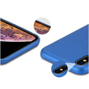 DUX DUCIS Micro Forsted Anti-Fingerprint PU Leather Protective Case for iPhone XS Max