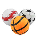 3PCS Puppy Pet Dog Tennis Ball Toys Fetch Thrower Roller Play Hyper Training Game