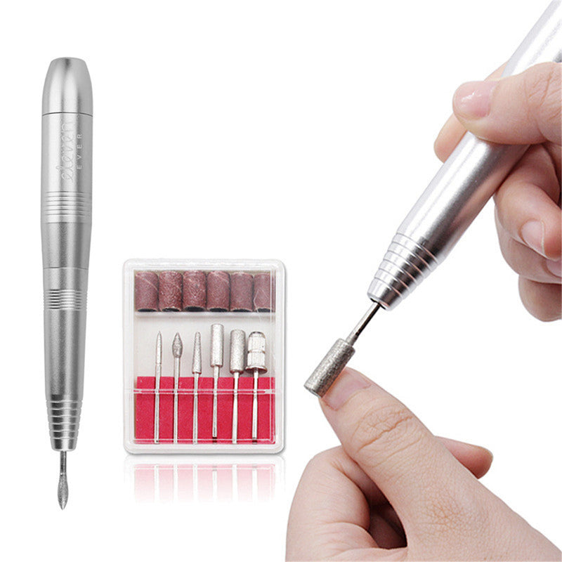 19000RPM Professional Electric Nail Drill Machine File Pen Salon Machine Manicure Set