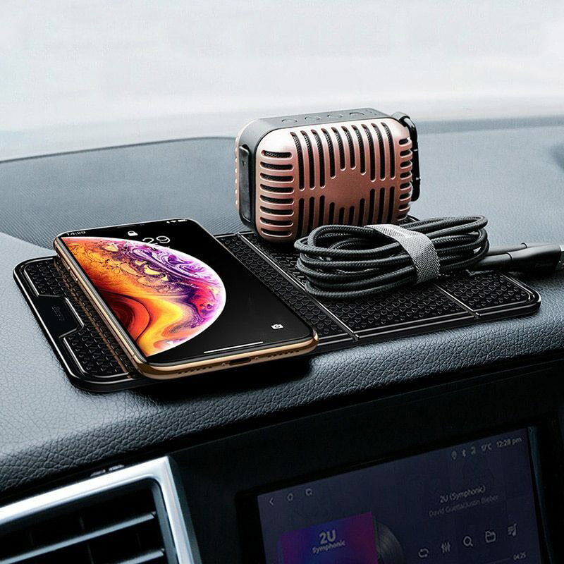 Nano Sticky Adhesive Dashboard Car Phone Holder PU Pad Mat For iPhone Samsung Huawei Xiaomi
