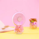Well Star WT-9105 Ultra-thin Butterfly LED Light Fan Portable Handheld Mini USB Fan Rechargeable Air Cooler For Home Office Student Dormitory Outdoors Travelling