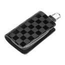 Universal Car Leather Key Holder Wallet Case Cover Bag Chain Durable