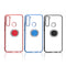 Bakeey Plating Transparent Ultra-thin with Finger Ring Holder Shockproof PC Protective Case for Xiaomi Redmi Note 8