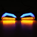 4Pcs 12V Motorcycle Blue LED Turn Signal Indicator Lights For Kawasaki/Yamaha/BMW/Honda/KTM
