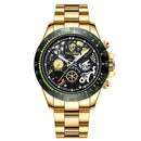 TEVISE T863 Date Display Business Style Automatic Mechanical Watch Full Steel Men Watches