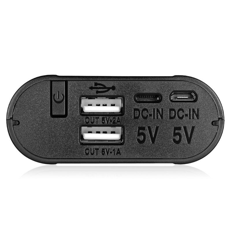 TOMO T3 Power Bank 3pcs 18650 Li-ion Battery Dual USB Charger DIY Case Box for Mobile Phone