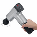 6 Speeds 3000 mAh Electric Percussion Massager Rechargeable Muscle Therapy Fascia Massage Device Pain Relief Relaxer with 4 Heads