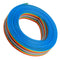 5pcs 5M 1.27mm Pitch Ribbon Cable 16P Flat Color Rainbow Ribbon Cable Wire Rainbow Cable
