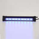 DOCEAN LED RGB Aquarium Light 18cm 16 Color RF Remote Control Waterproof Fish Tank Underwater Lamp