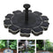 5V 2.5W Solar Power Floating Bird Bath Water Fountain Pump Garden Pond Pool Solar Water Pump