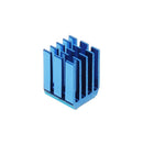 20PCS Blue TMC2100 Stepper Motor Driver Cooling Heatsink With Back Glue For 3D Printer