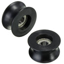 8mm U Groove Ball Bearing 0840UU Groove Guide Pulley Sealed Rail Ball Bearing 8*40*20.7mm
