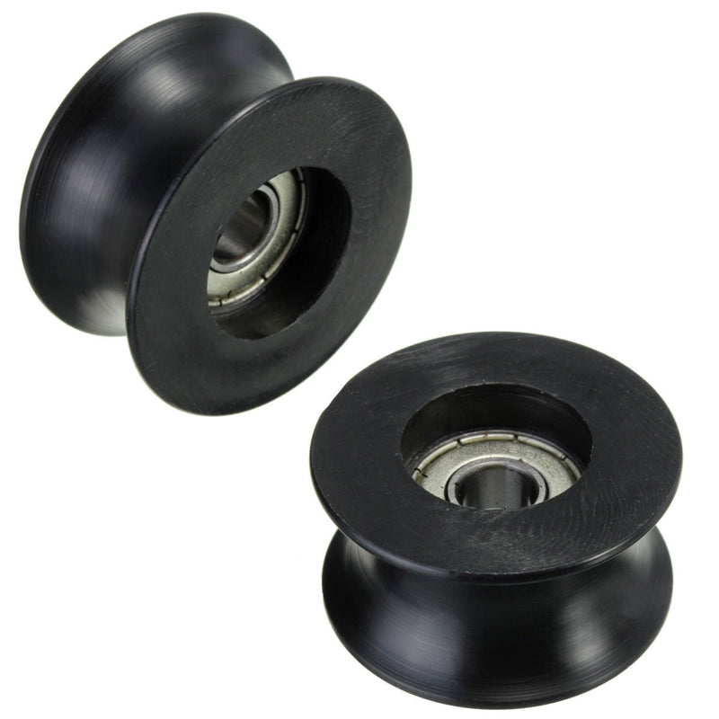 8mm U Groove Ball Bearing 0840UU Groove Guide Pulley Sealed Rail Ball Bearing 8*40*20.7mm