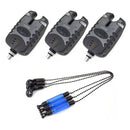 Carp Fishing Bite Alarm & Illuminated Swinger Set Water Resistant Night Light Fishing Tool