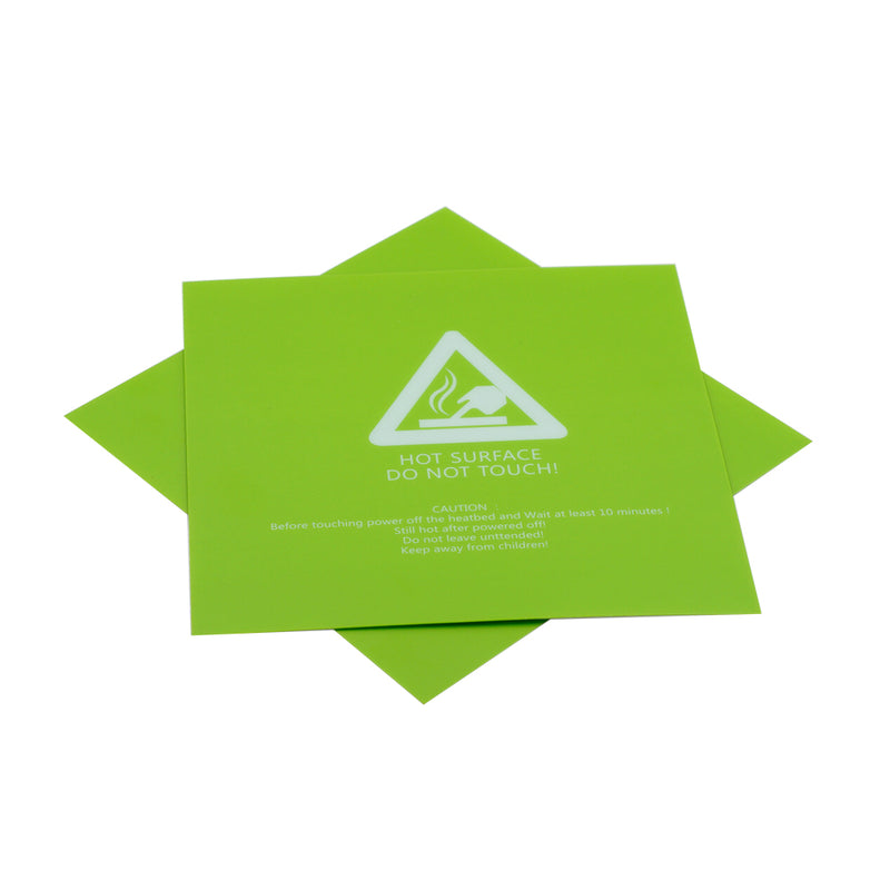 300*300*0.5mm Green Frosted Heated Bed Sticker Build Plate Tape With 3M Backing For 3D Printer