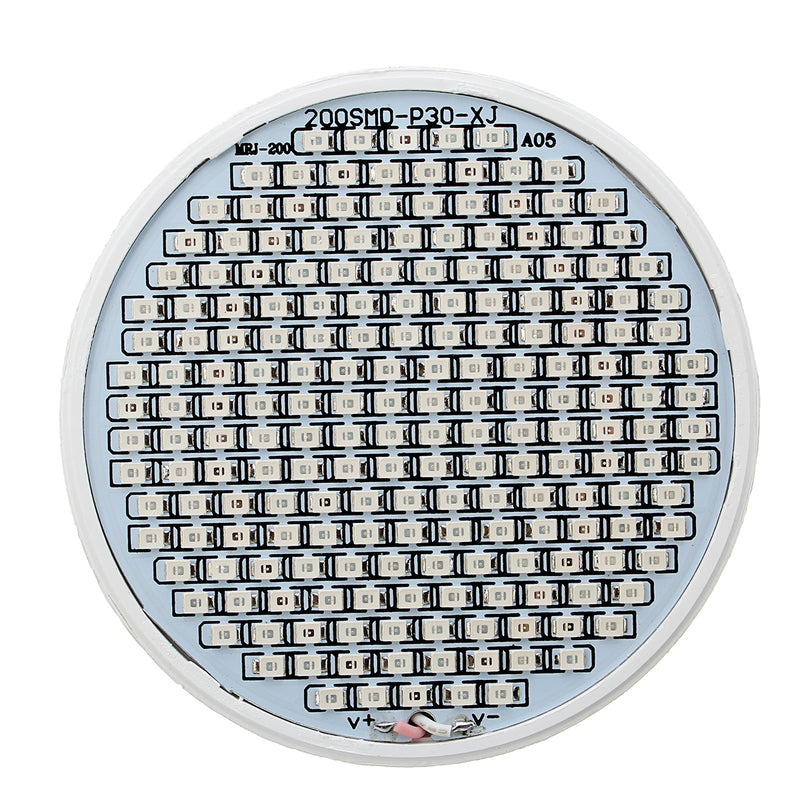 200 LED Grow Light Lamp Bulbs Plant Flower Grow Lantern With Flexible Desk Clip