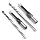 2pcs 10mm/16mm Square Hole Saw Drill Bit Mortising Chisel Auger Drill Bit Wood Working Tool