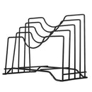 Kitchen Drain Basket Tool Storage Holder Cutting Chopping Board Rack Pot Lid Pan Cover