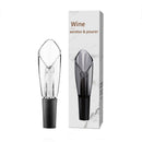 CIRCLE JOY WP-011 W-ine White Aerator & Pourer Bottle Stopper Bottles Stopper Decanter Pourer Aerating