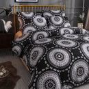 3 PCS Bedding Sets Bohemian National Style Quilt Cover Pillowcase For Queen Size