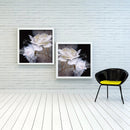 Miico Hand Painted Combination Decorative Paintings Petals Painting Wall Art For Home Decoration