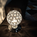 Modern Crystal Ball Table Lamp Night Light  Bedroom Bedside Desk Lamp Touch