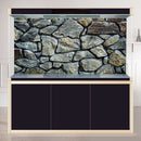 HD Rock Stone PVC Aquarium Background Poster Fish Tank Landscape Decorations