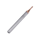 Drillpro 2 Flutes Ball Nose Long Neck End Mill D1.5 R0.2mm HRC60 Deep Groove Milling Cutter