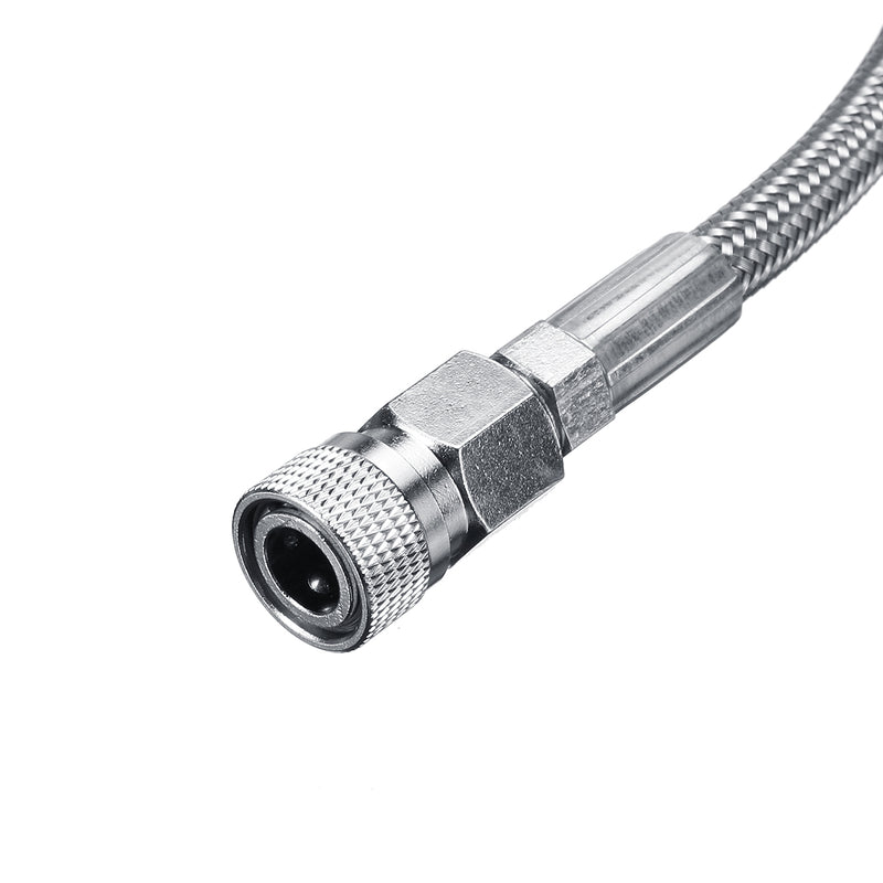 36 Inch HPA Tank Fill Station Pressure Adapter Scuba Hose Whip 90cm Stainless