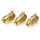 TMOK TK901 Brass Automatic Air Vent Valve Exhaust Safety Pressure Relief Valve for Water Heater HVAC Pipeline System