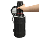 Portable Soft Video Camera Lens Case Pouch Bag Waterproof Black For Standard Zoom Lenses