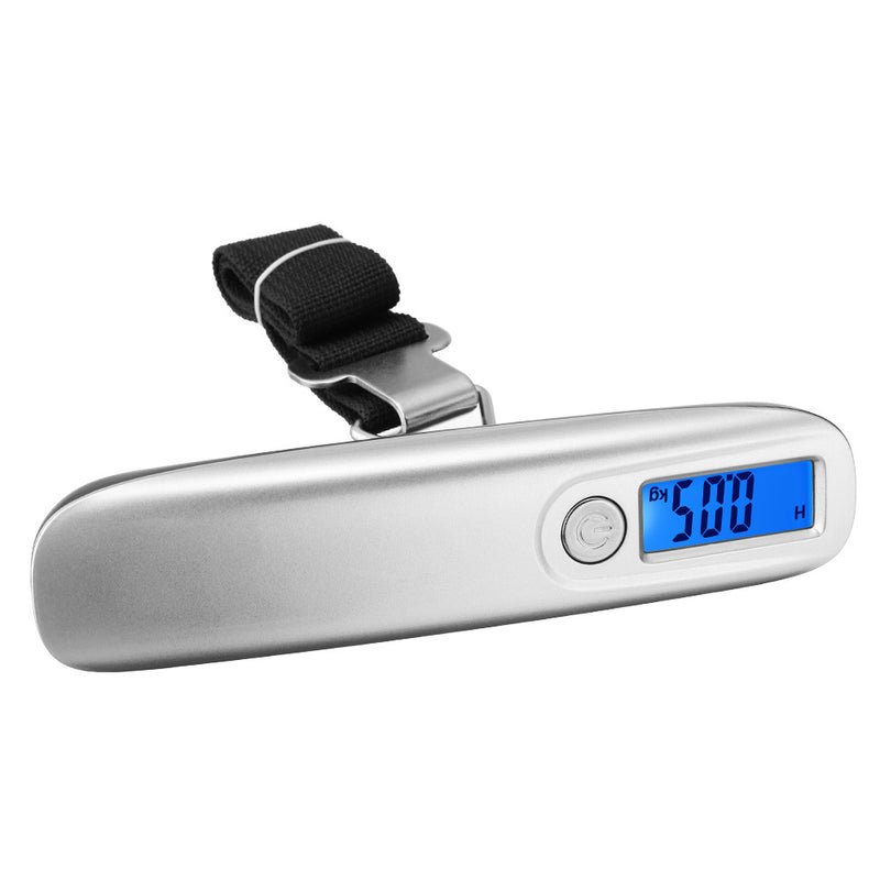 DIGOO DG-LS01 Digital Hanging Luggage Scale LCD Backlight Screen Display Steel Hook with Built-in Tape Measure