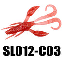SeaKnight SL012 6pcs/bag 6.2g 85mm 3.4in Soft Fishing Lure Soft Shrimp Lure Fishing Bait