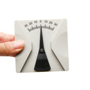 2pcs Eyeglasses Angle Ruler Measuring Tool Protractor Pantoscopic Angle Meter