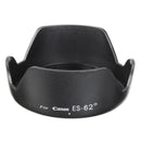 ES-62II ES 62 II ES-62 II Lens Hood For Canon EOS EF 50mm f/1.8 II Lens