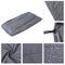 200x200x25cm Hot Tub Spa Cover Cap Guard Waterproof Silver Jacket Bag Protector