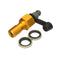 M10x1.25mm Motorcycle Brake Caliper Bleed Screw Nipple Dust Cap Washer