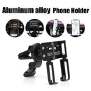 GUB P20 Rotation Aluminum Car Phone Holder For 3.5" to 7.5" Device Navigation Phone Stand Mount Support Air Outlet Clips